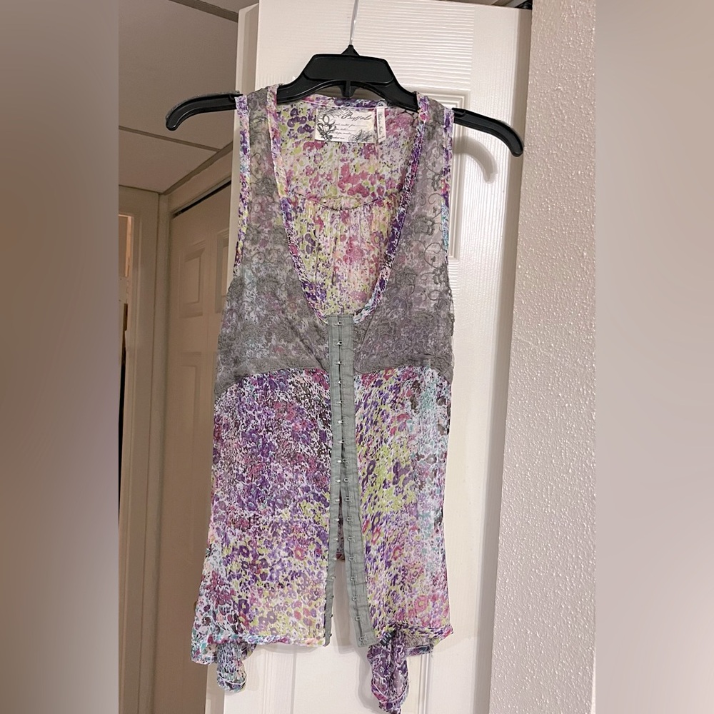 Buffalo sheer lacey tunic